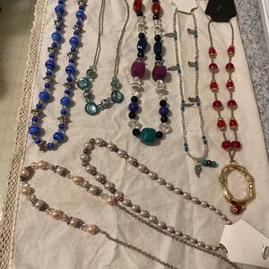 Vibrant Beaded Necklace Collection